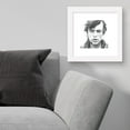 thumbnail image 2 of Gallery Pops Star Wars: Saga - Luke Skywalker Sketch Wall Art, White Framed Version, 12" x 12", 2 of 5