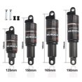 thumbnail image 4 of MYG for Bicycle Rear Shock Absorber 125mm Mountain Bike Oil Spring Suspension Electric Scooter Shock Absorber Aluminum Alloy Adjustable Noise Reduction, 4 of 8