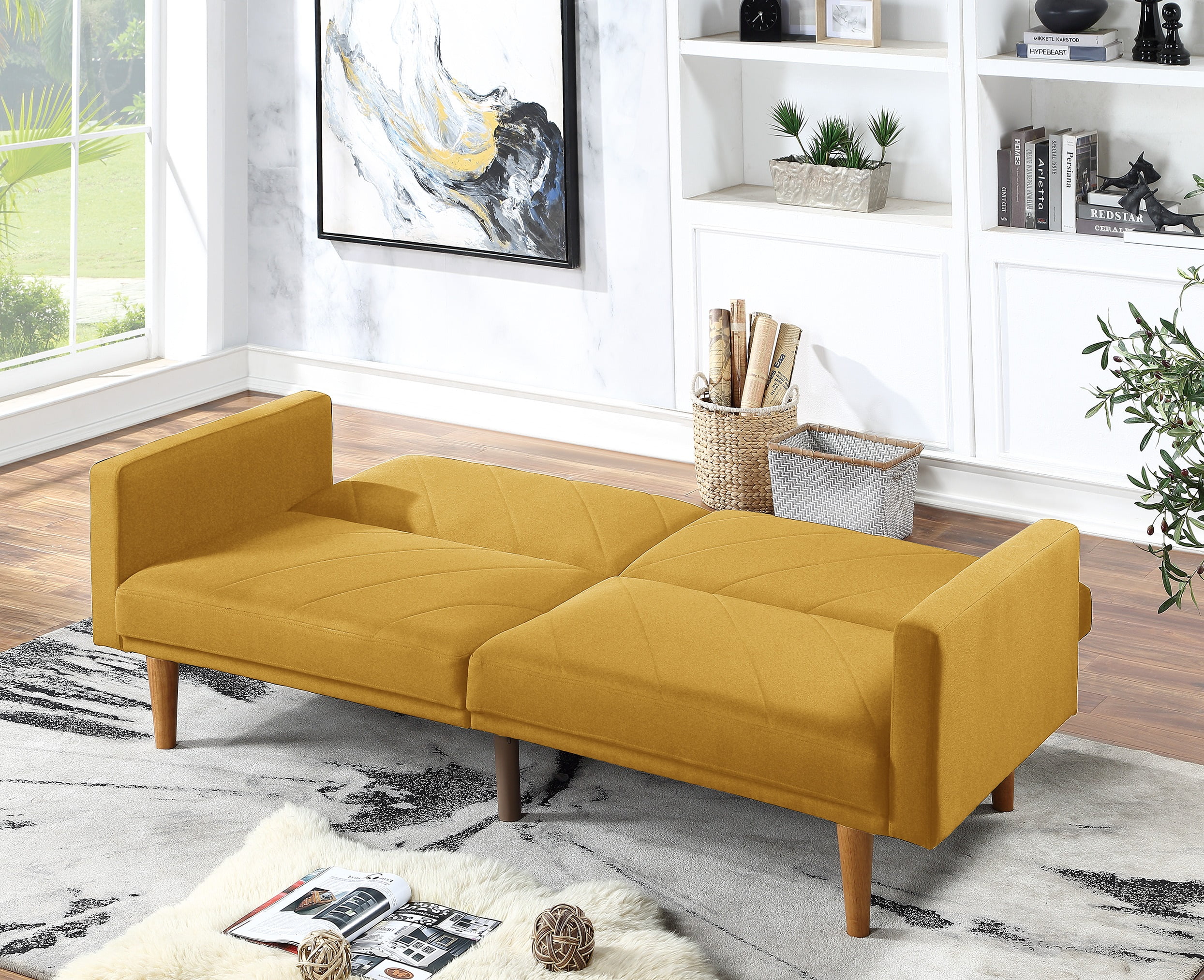Multifunctional Sofa Couch for Bedroom, Living Room, Convertible Sofa
