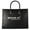 Black, variant on Womens Mirella Medium Pebbled Leather Tote Bag 35S4G7ZT2L-Epink