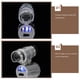 thumbnail image 3 of Mini 60X LED Luz UV Microscopio de bolsillo Joyas Detección de lupa Lupa ajustable, 3 of 8