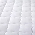 thumbnail image 3 of Peace Nest 3"& 4" Ultra Thickness Fitted Down Alternative Fiber Mattress Topper with Elastic Deep Strape Queen - White - 1 Inch, 3 of 5