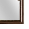 thumbnail image 4 of Molded Wooden Frame Mirror with Ornate Detailing Brown By Casagear Home - Saltoro Sherpi, 4 of 5