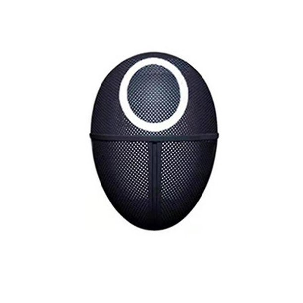 Calamar juego halloween máscara hombre rojo máscara redonda niños juego de rol juguete