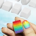 thumbnail image 3 of LIFKOME 24Pcs Nail Art Gradient Sponge White Sponge Smoothing for Professional Use, 3 of 8