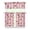 White-490, variant on Colorful Ice Cream Dessert Kitchen Curtains Set Tier and Valance, Sweet Treats Summer Food Pattern Window Drapes, Light Filtering Curtains for Kitchen, Cafe or Playful Dining Space Decor