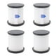 thumbnail image 5 of Filtros de aspiradora robótica desechables, 4 piezas de filtros de malla para aspiradora, filtros de aspiradora de repuesto, filtros de aspiradora multifuncionales, 5 of 12