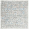 thumbnail image 6 of SAFAVIEH Dream Giles Floral Area Rug, Grey/Blue, 6'7" x 6'7" Square, 6 of 9