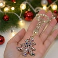 thumbnail image 5 of NWOKYZGH Rhinestone Christmas Tree Keychain - Purse Bag Charm Pendant for Girl Woman Lady, 5 of 6
