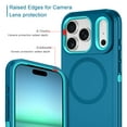 thumbnail image 3 of Petocase Magnetic For iPhone 17 Pro Case,Compatible with Mag-safe Anti-Drop Heavy Duty Shockproof Rugged Protecive Phone Cover,Green, 3 of 7