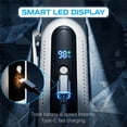 thumbnail image 6 of 3-in-1 Portable Handheld Fan With Ice Cooling Plate | 5-Speed Rechargeable Mini Fan With LED Display, Clip & Hidden Stand For Camping, Travel, Office Desk, 6 of 7