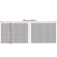 thumbnail image 5 of vidaXL Garden Fence 196.9"x35.4" Reed, 5 of 5