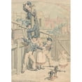 thumbnail image 3 of Richard Dadd 11x14 Black Modern Framed Museum Art Print Titled - Sketch for the Passions; Suspense or Expectation (1855), 3 of 5