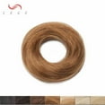 thumbnail image 3 of SEGO Messy Human Hair Bun Extensions Straight/Curly Fake Hair Bun Hairpiece for Updo Style Chignon for Women Donut Ponytail, 3 of 6