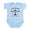Sky Blue, variant on CafePress - Future Pilot Like My Uncle Infant Bodysuit - Baby Light Bodysuit, Size Newborn - 24 Months