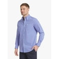 thumbnail image 5 of Chaps Men's & Big Men's Long Sleeve Easy Care Stretch Poplin Shirt, Sizes S-3XL, 5 of 9
