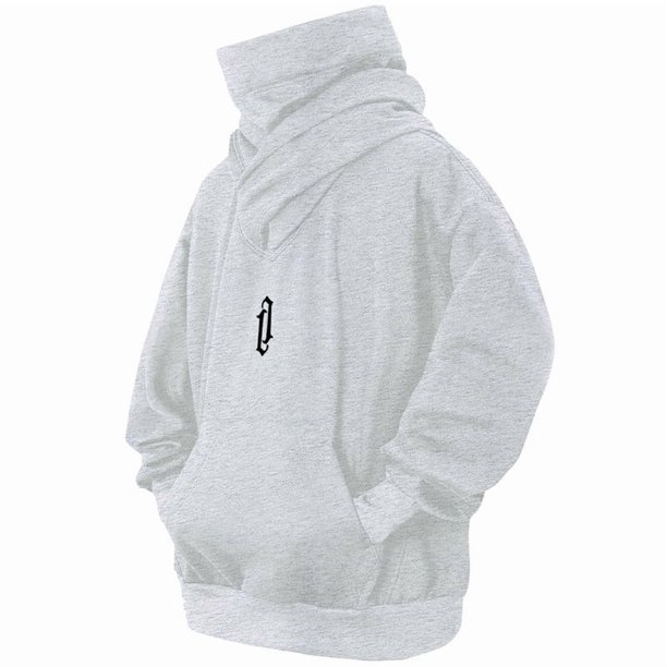 HISITOSA Sudadera con Capucha de Forro Polar de Manga Larga para Hombre, Ligera, de Uso Tecnológico, Suéter de Algodón Suave, Unisex, Casual