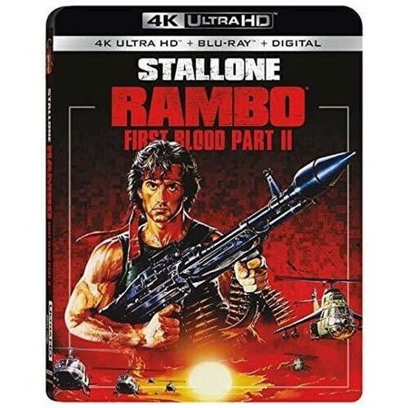Rambo: First Blood Part II [ 4K UHD Blu-ray] With Blu-Ray, 4K Mastering, Ac