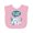 AD-Pink, variant on Inktastic Dental Hygienist Dentist Toothbrush Boys or Girls Baby Bib