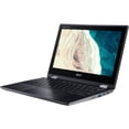 thumbnail image 2 of Acer Spin 511 R752TN-C5J5 11.6" Touchscreen 2 in 1 Chromebook - Intel Celeron N4020 - 4GB - 32 GB Flash Memory - Intel UHD Graphics 600 - Chrome OS - Shale Black, 2 of 5