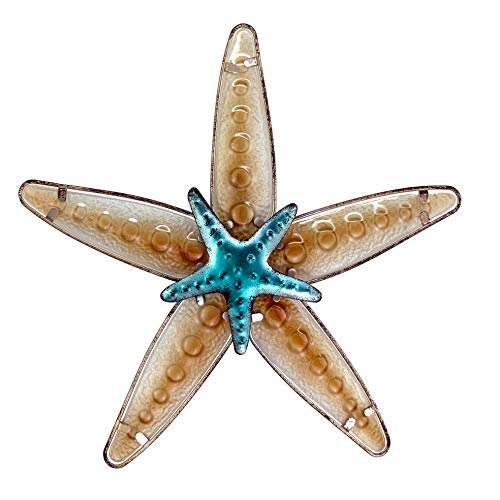 Joybee 13 25inch Metal Glass Starfish Wall Art Decor Sea Life Nautical Home Ocean Coastal Theme Decorative For Garden Patio Kitchen Livingroom Bathroom Loop Com - Starfish Home Decor Joybee 13 25inch Metal Glass Starfish Wall Art Decor Sea Life Nautical Home Ocean Coastal Theme Decorative For Garden Patio Kitchen Livingroom Bathroom Loop Com - Starfish Home Decor