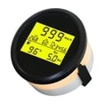 thumbnail image 2 of 85mm 3in1 Multi-Function Guage Speedometer GPS With Water Temp. Oil Pressure Voltmeter 12V 24V For Racing Tractor Boat, 2 of 7