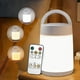 thumbnail image 2 of Luz de Noche para Dormitorio, Luz para Dormir, Control Remoto, Luz Ambiental para Mesita de Noche, Lámpara de Protección Ocular Recargable, 2 of 5