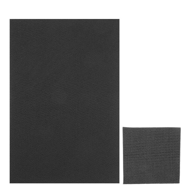 láminas de fieltro para aislamiento de horno de vacío, fieltro de carbono grueso, ignífugo, manta de fibra de carbono, manta de fieltro para acampar, almohadilla aislante térmica