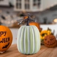 thumbnail image 6 of Mornei Artificial Pumpkin Crafts Decorative Pumpkin for Autumn Thanksgiving Kitchen Green, 6 of 9
