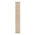 thumbnail image 3 of Unique Loom Braided Jute Collection Area Rug - Assam (2' 2" x 12' Runner Natural/Ivory), 3 of 7