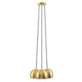 thumbnail image 3 of Modway Chalice 3-Light Metal Pendant in Satin Brass, 3 of 9