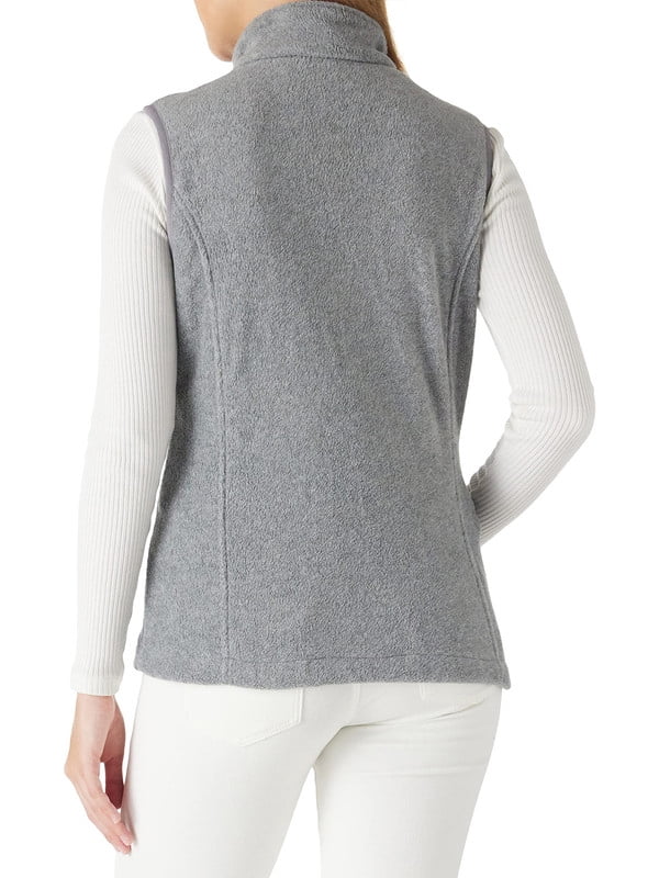 Off Road Ventures Womens Fleece Lined Vests Lightweight Zip Up Outerwear Sleeveless Vest Jacket for Running Hiking Travel