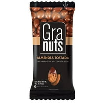 Granuts Chocolate Coated Roasted Almonds, 1.41 oz, Single Pack, Contain Nuts