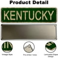thumbnail image 3 of Kentucky Sign, America State Name Vintage Metal Tin Sign, Wall Decor for Office/Home/Classroom 4x16 Inches, 3 of 7