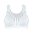 thumbnail image 3 of Exquisite Form 5100531 Fully® Wireless Cotton Back & Posture Support Bra with Front Closure & Lace, 3 of 6