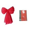 thumbnail image 2 of karymi Valentines Day Decorations Gigantic Wall Bow For Tree Door And Window Hanging Large Romantic Bow For Home Party Decor Indoor Outdoor Decors Gifts for Women Holiday Gifts, 2 of 6