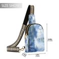 thumbnail image 2 of FORMRS Womens Crossbody Sling Bag Travel Daypack Shoulder Chest Backpack, Plants and River, 2 of 7