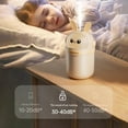 thumbnail image 6 of LACKUST Humidifiers for Bedroom,Rechargeable Car Aromatherapy Diffuser, Auto Mist, 3 Concentrations, 3 Speeds, Large Mist Volume, Display Screen,Beige, 6 of 6