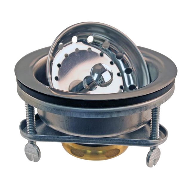 Westbrass IEODS Easy Connect Stainless Steel Kitchen Basket Strainer