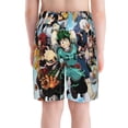 thumbnail image 3 of My Hero Academia Swim Trunk, Beach Board Shorts For Boys Girls, Quick Dry Swimsuit With Mesh Linning, Swimming Trunks For Kids Teens, 3 of 9