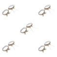 thumbnail image 1 of relayinert Beautiful Womens Lace Flower Leg Garter Belt Rings Exquisite and Charming Brown 33cm 5Set, 1 of 6