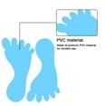 thumbnail image 5 of LABSERRON 36 Pairs Footprint Shape Floor Stickers Assorted Color for Indoor Home Decoration 4.7x2.4x0.03 Inch PVC, 5 of 8