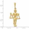 thumbnail image 3 of 10K Yellow Gold Libra Zodiac Charm (42 X 20) Made In United States -Jewelry By Sweet Pea, 3 of 6