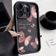 thumbnail image 3 of Funda de silicona con diseño de mariposa retro para iPhone 16, 15, 14 Pro Max Plus, 11, 12, 13 Pro, XS, 7, 8 Plus, SE, 2, X, XR, a prueba de golpes, 3 of 5