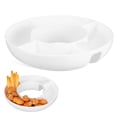 thumbnail image 1 of MasteelfCA Snack Ring Reusable Snack Bowl Cup Topper Food Plate Compatible with Stanley Cup 40oz, 1 of 8