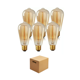 thumbnail image 1 of Caviglte 6pcs Focos Vintage Bombillas Vintage Led Luz Edison E26 Belug Transparente, 1 of 5