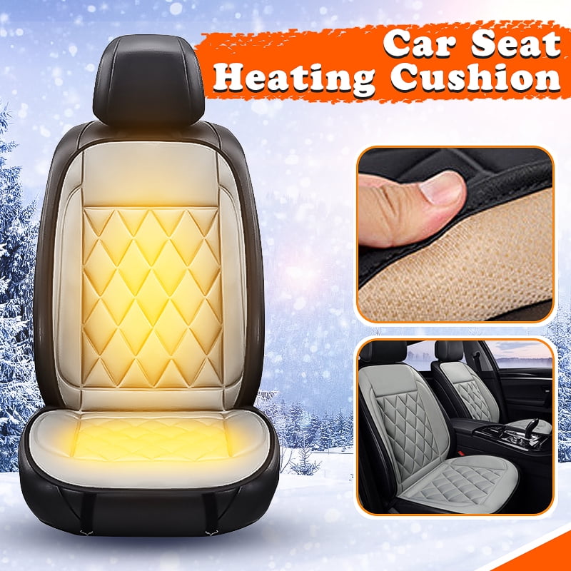 12V Heated Car Seat Covers Cushion Universal Seat Heater for Winter