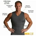 thumbnail image 4 of Insta Slim Activewear Compression Sleeveless V-Neck Tank VA00N1, 4 of 5