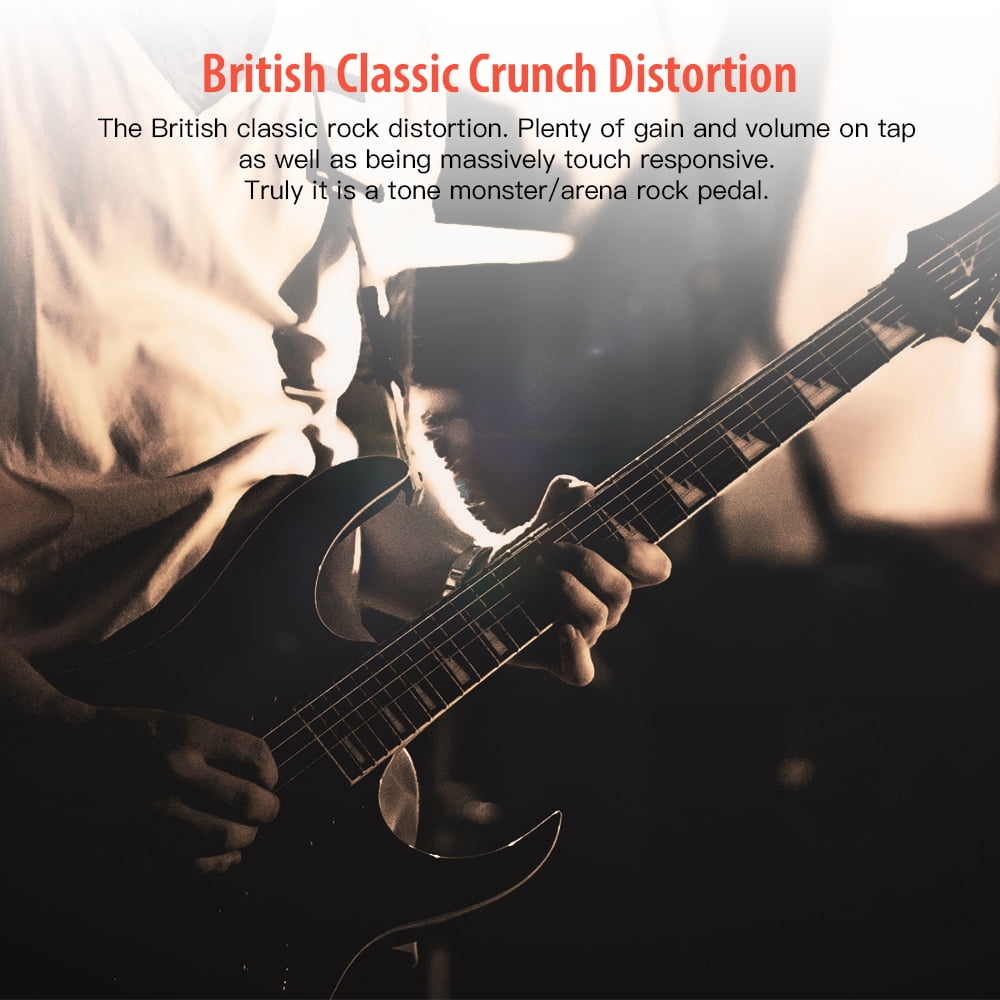JOYO JF-03 Crunch Distortion Guitar Pedal British Marshall Classic Rock Distortion