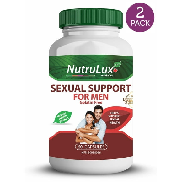 Sexual Support For Men ( 200 mg Tribulus ) Halal Gelatin Free Capsules(Pack of 2)